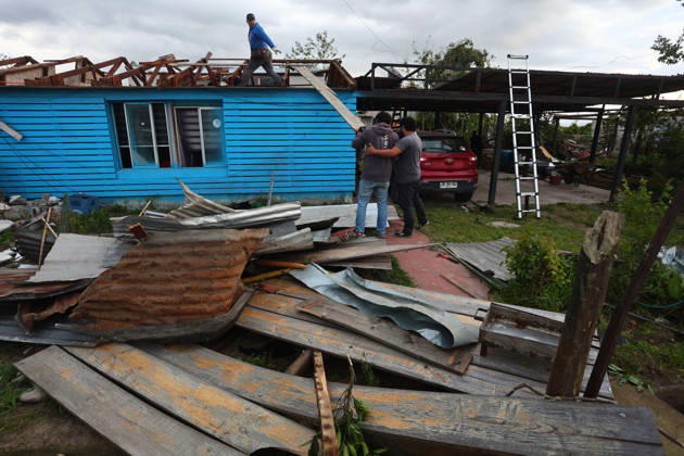 Rancagua, October 26, 2026 Tornado Destroys Homes in Requinoa Jorge Loyola Aton Chile, RANCAGUA Chile Aton 1202932  Copyright: JORGExLOYOLA ATONxCHILE