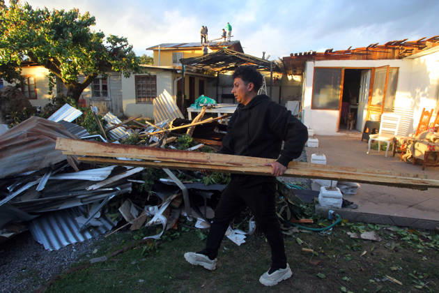 Rancagua, October 26, 2026 Tornado Destroys Homes in Requinoa Jorge Loyola Aton Chile, RANCAGUA Chile Aton 1202938  Copyright: JORGExLOYOLA ATONxCHILE
