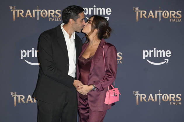 October 26, 2026, Rome, Italy: Filippo Magnini (l) and Giorgia Palmas (r) attend the photocall of Prime Tv program The Traitors Italia second season at Palazzo Brancaccio. Rome Italy - ZUMAs197 20261026_aaa_s197_177 Copyright: xMarioxCartellix