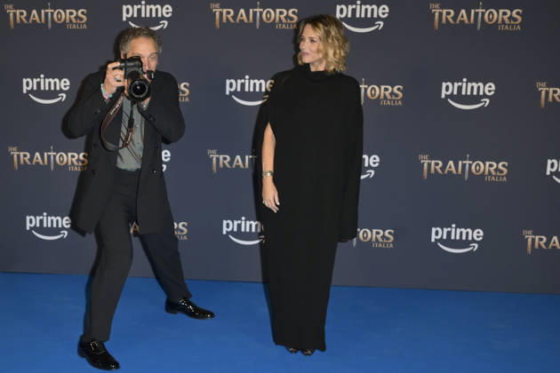 Entertainment Bilder des Tages #2 October 26, 2026, Rome, Italy: Claudio Santamaria (l) and Francesca Barra (r) attend the photocall of Prime Tv program The Traitors Italia second season at Palazzo Brancaccio. Rome Italy - ZUMAs197 20261026_aaa_s197_181 Copyright: xMarioxCartellix