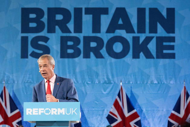 October 26, 2026, London, United Kingdom: Nigel Farage speaks at the Reform UK s Economic Rescue Plan Press Conference in London. London United Kingdom - ZUMAs197 20261026_aaa_s197_250 Copyright: xJamesxWarrenx
