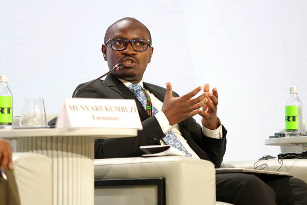 October 26, 2026, Moscow, Russia: Munyarukumbudzi Emmanuel, researcher in chemistry and physics seen during the session Africa must unite, or Africa is not one country.: how media can connect different parts of the continent within the framework of the Third Summit, Economic and Humanitarian Forum, Russia Africa, at the National Center Russia , in Moscow. Moscow Russia  - ZUMAs197 20261026_aaa_s197_303 Copyright: xMaksimxKonstantinovx