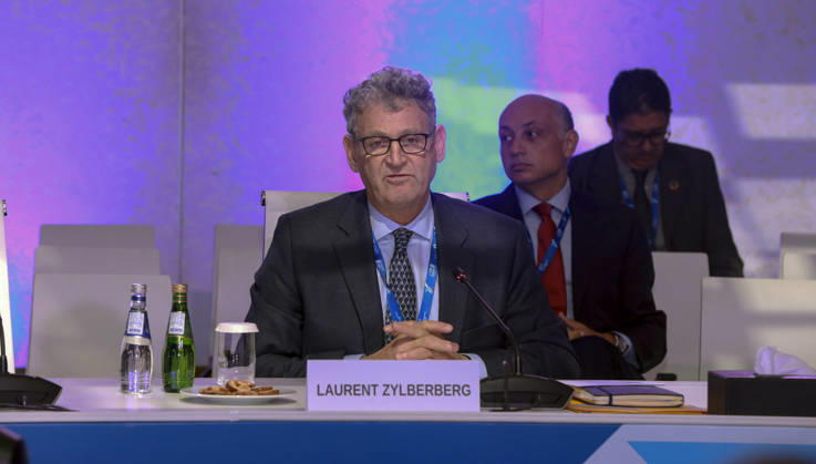 Doha Qatar Investment Forum Laurent Zylberberg attends a session at the World Investment Forum 2026 in Doha, Qatar on October 26, 2026. The Forum brought together policymakers, business leaders and investors to discuss investment and economic cooperation. A session on ASEAN-GCC relations explored opportunities to strengthen investment ties between the two regions. Doha Baladiyat ad Dawhah Qatar Copyright: xSidhickxKannurx