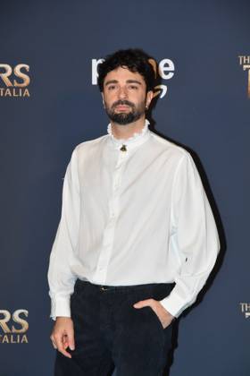 IPA90231561 - Rome, Palazzo Brancaccio: Photocall for the second season of The Traitors Italia. Pictured: Daniele Gattano  Copyright: xVincenzoxLandix xVincenzoxLandix IPA90231561