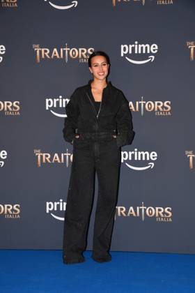 IPA90232016 - Rome, Palazzo Brancaccio: Photocall for the second season of The Traitors Italia. Pictured: Jolanda Renga  Copyright: xVincenzoxLandix xVincenzoxLandix IPA90232016