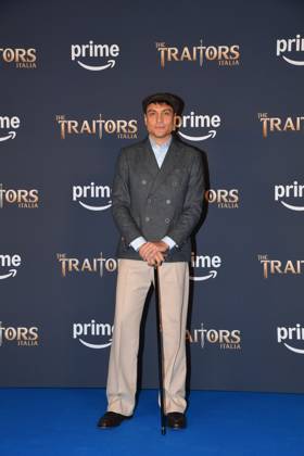 IPA90231423 - Rome, Palazzo Brancaccio: Photocall for the second season of The Traitors Italia. Pictured: Awed  Copyright: xVincenzoxLandix xVincenzoxLandix IPA90231423