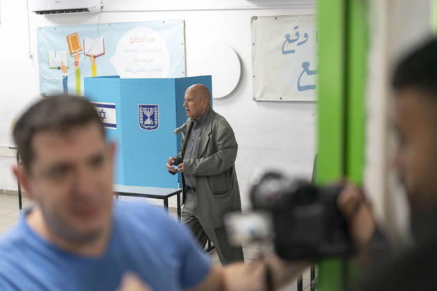 Israelis head to polls in parliamentary elections UMM AL-FAHM, ISRAEL - OCTOBER 27: Voters cast their ballots at Al-Aqwas School as voting began Tuesday in Israel s parliamentary elections, with more than 7.3 million people eligible to cast ballots to elect the 120-member Knesset in the northern city of Umm al-Fahm, Israel on October 27, 2026. Polling stations opened at 7 am local time (0500GMT) and are scheduled to close at 10 pm (2000GMT), according to Israel’s Central Elections Committee. Mostafa Alkharouf Anadolu Umm al-Fahm Israel. Editorial use only. Please get in touch for any other usage.  Copyright: x2026xAnadoluxMostafaxAlkharoufx
