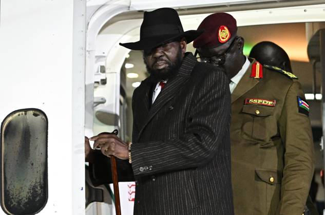 President of South Sudan Salva Kiir Mayardit arrives in Moscow 9274015 26.10.2026 President of South Sudan Salva Kiir Mayardit arrives in Moscow for the 3rd Russia-Africa Summit and Forum. Sergey Bobylev Sputnik Crediting the source in the following order photographer s name Russia-Africa Summit and Economic and Humanitarian forum host ÑÄhoto agency is mandatory when using the photo Moscow Russia  Copyright: xSergeyxBobylevx