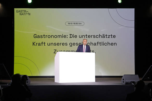 Christian Wulff at the Gastronation industry event at the Grüner Bunker on Feldstraße in Hamburg, October 26, 2026 Foto:xC.xTamckex xFuturexImagex gastronation_6018