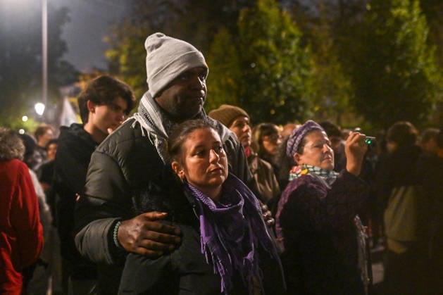 Anti-racism rally at Place Stalingrad in Paris Julien Mattia Le Pictorium Le Pictorium MAXPPP Paris October 26, 2026 Hundreds of people gathered to pay tribute to the victim of the racist attack in Trappes, on October 23, 2026, in Paris, at Stalingrad Square, on October 26, 2026. Distribution restrictions: No Frontieres Media, Valeurs Actuelles out, no jdd, jdd out, RUSSIA OUT, NO RUSSIA norussia October 26, 2026 France Île-de-France region Paris Julien Mattia Le Pictorium Hundreds of people had gathered to pay tribute to the victim of the racist attack in Trappes on October 23, 2026, in Paris, at Place Stalingrad, on October 26, 2026 10 26 2026 France Île-de-France region Paris Julien Mattia Le Pictorium Paris Place Stalingrad Île-de-Fran  Copyright: xLexPictorium MAXPPPxJulienxMattiax xLexPictoriumx PTR202610275613 PTR202610275613