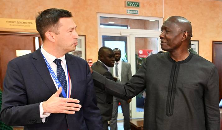 President of the ECOWAS Commission Omar Alieu Touray arrives in Moscow 9274370 27.10.2026 President of the Commission of the Economic Community of West African States (ECOWAS) Omar Alieu Touray arrives in Moscow to take part in the third Russia-Africa Summit and Forum. Mikhail Voskresenskiy Sputnik Crediting the source in the following order photographer s name Russia-Africa Summit and Economic and Humanitarian forum host ÑÄhoto agency is mandatory when using the photo Moscow Russia  Copyright: xMikhailxVoskresenskiyx