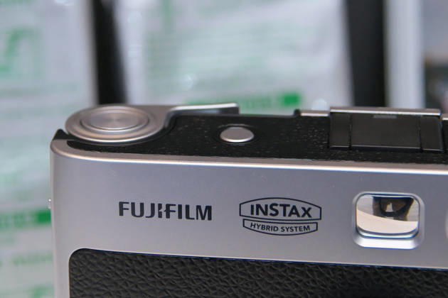 Fujifilm new instant camera instax mini Evo 2 displayed during an unveiling event for new instant camera in Tokyo, Japan on Tuesday, October 27, 2026. Fujifilm has decided to invest 3 billion JPY to reinforce production facilities for instax films.  TKP2026102715 KEIZOxMORI