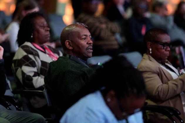Visitors and participants, during the session Land of Opportunity: how African stars form a continental identity within the framework of the Third Summit, Economic and Humanitarian Forum, Russia Africa, at the National Center Russia , in Moscow. 27 10 2026 MaksimxKonstantinov