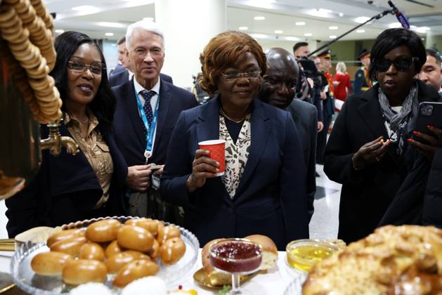Foreign Minister of Cote d Ivoire Niale Kaba arrives in Moscow 9274577 27.10.2026 Minister of State, Minister of Foreign Affairs and International Cooperation of CÃ te d Ivoire Niale Kaba arrives in Moscow to take part in the third Russia-Africa Summit and Forum. Artem Pryakhin Sputnik Crediting the source in the following order photographer s name Russia-Africa Summit and Economic and Humanitarian forum host ÑÄhoto agency is mandatory when using the photo Moscow Russia  Copyright: xArtemxPryakhinx