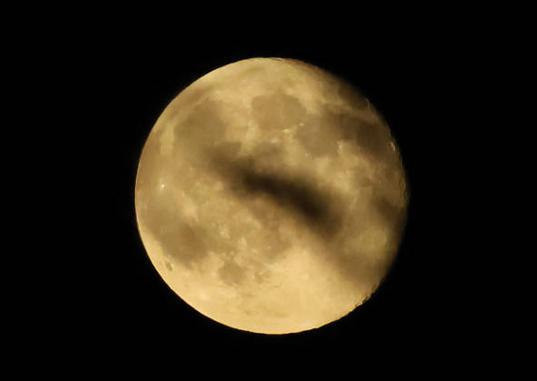 October 27, 2026, Full Moon, pictured: Full Moon