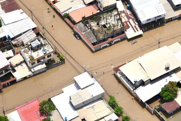 Machala, Tuesday, October 27, 2026 Aerial survey of the city of Machala to assess the flooding caused by the El Nino phenomenon. Photos: API Pocho Pato, Machala, El Oro, Ecuador, 20261027, 251799, 6ae129804c7b7 img 20261027 174413 Copyright: xPochoxPatox