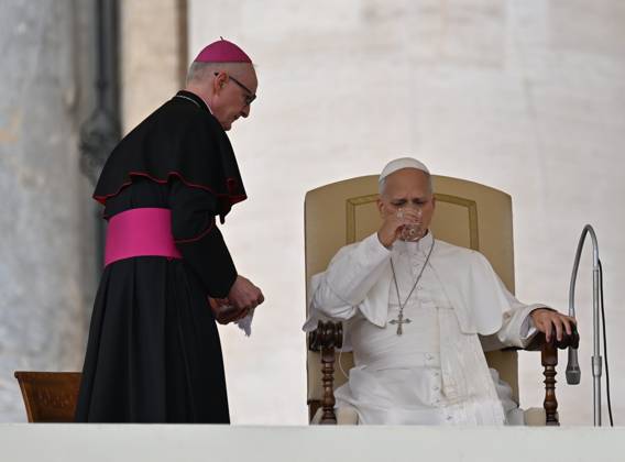 ITALY-WEEKLY-AUDIENCE-2026 10 28 Italy, Rome, Vatican City, October 28, 2026: Pope Leo XIV during his weekly general audience in St Peter s Square at the Vatican. Photo: Copyright Alessia Giuliani Catholipressphoto EDITORIAL USE ONLY - NO BOOKS Copyright: xx