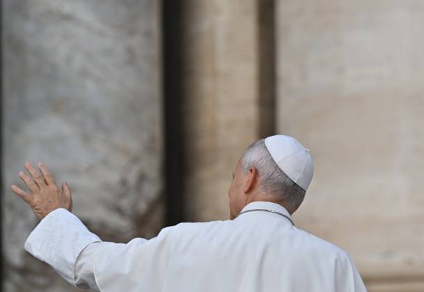 ITALY-WEEKLY-AUDIENCE-2026 10 28 Italy, Rome, Vatican City, October 28, 2026: Pope Leo XIV during his weekly general audience in St Peter s Square at the Vatican. Photo: Copyright Alessia Giuliani Catholipressphoto EDITORIAL USE ONLY - NO BOOKS Copyright: xx