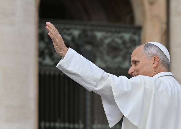 ITALY-WEEKLY-AUDIENCE-2026 10 28 Italy, Rome, Vatican City, October 28, 2026: Pope Leo XIV during his weekly general audience in St Peter s Square at the Vatican. Photo: Copyright Alessia Giuliani Catholipressphoto EDITORIAL USE ONLY - NO BOOKS Copyright: xx