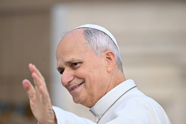 ITALY-WEEKLY-AUDIENCE-2026 10 28 Italy, Rome, Vatican City, October 28, 2026: Pope Leo XIV during his weekly general audience in St Peter s Square at the Vatican. Photo: Copyright Alessia Giuliani Catholipressphoto EDITORIAL USE ONLY - NO BOOKS Copyright: xx