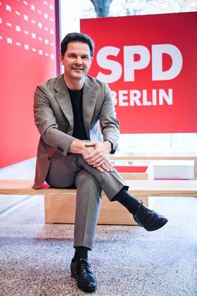 SPD Lead Candidate Steffen Krach ** FOR EDITORIAL PURPOSES ONLY ** EDITORIAL USE ONLY ** p SPD Lead Candidate Steffen Krach r, photographed on October 28, 2026, in Berlin Berlin Berlin Berlin Copyright MaurizioxGambarini Copyright: MaurizioxGambarini doc88858w84vee3ra7g20y4 ,EDITORIAL USE ONLY Copyright: MaurizioxGambarini
