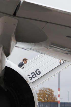 Johann Wadephul (CDU), Federal Minister of Foreign Affairs, flies to Panama. Pictured here boarding an Airbus A350 belonging to the Berlin Special Flight Unit, October 28, 2026. Photographed on behalf of the Federal Foreign Office, Berlin, Germany. Copyright: xThomasxImo AAx