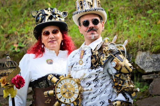 IPA90281106 - Lucca Comics and Games: Cosplay from the 60th edition. Pictured: A cosplay  Copyright: xx xx IPA90281106