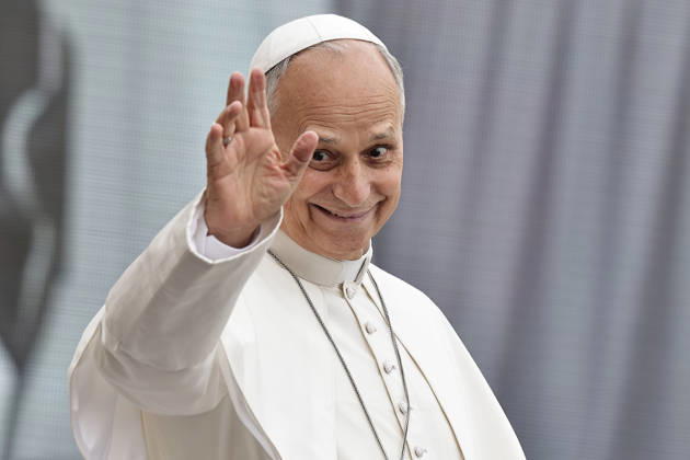 October 28, 2026. Vatican City - POPE LEO XIV during his weekly General audience in St. Peter s Square at the Vatican. EvandroInetti_via ZUMA Wire Vatican City State  - ZUMAi15_ 20261028_zaf_i15_030 Copyright: xEvandroxInettix
