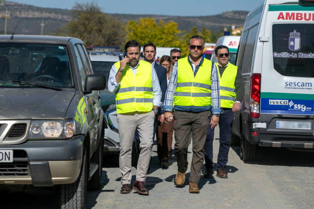 Two Trains Collide at Urda Station in Toledo. The president of the Popular Party of Castilla-La Mancha, Paco Núnez, is heading to the scene of the accident on October 28, 2026, in Urda, Toledo, Castilla-La Mancha, Spain. Two trains collided on the morning of Wednesday, October 28, at the station in the Toledo town of Urda. Firefighters from the Alcázar de San Juan and Orgaz stations, as well as Civil Protection teams from several surrounding towns, are working at the scene, three medical helicopters, and two ambulances. OCTOBER 28, 2026 Juanma Jimé Urda, Toledo, Castile-La Mancha Urda, Toledo, Castile-La Mancha, Spain Copyright: xJuanmaxJimà nezx 7874920