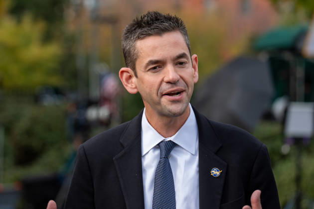 October 28, 2026, Washington, Dc, United States: NASA Administrator Jared Isaacman speaks to the press at the White House following a meeting with President Trump and the Artemis 3 crew on October 28, 2026. Washington United States  - ZUMAl312 20261028_znp_l312_005 Copyright: xAndrewxLeydenx