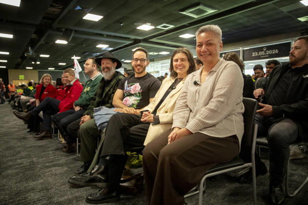 NZ ELECTION, Greens Party MPs including co-leaders Chloe Swarbrick and Marama Davidson in Auckland, New Zealand, Thursday, October 29, 2026. New Zealanders have begun voting for their next government ahead of polling day on November 7. ( AUCKLAND New Zealand  Copyright: xChrisxMcKeenx 20261029163321746200