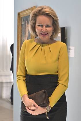 The Queen Visits La Boverie LIEGE, BELGIUM - OCTOBER 29 : Queen Mathilde visits the exhibition Impressionism: A Belgian Story at La Boverie in Liège. Through some 150 works, this exhibition highlights Belgian Impressionism, its ties to the great French masters, and the way Belgian artists revolutionized the depiction of reality through their use of light and color. Among other works, the Queen views pieces by Franz Courtens, Anna Boch, and Théo Van Rysselberghethree key figures of Belgian Impressionism. .on October 29, 2026 in Liege, Belgium, 29 10 2026 Liege Belgium  Copyright: xBertxVanxDenxBrouckex