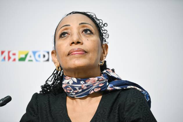 Russia-Africa Forum. Forging Independence: Lessons from the Founders of African Nations 9276919 29.10.2026 Samia Nkrumah, daughter of Kwame Nkrumah (Ghana), at the session Forging Independence: Lessons from the Founders of African Nations held as part of the 3rd Russia-Africa Forum in Moscow. Vladimir Astapkovich Sputnik Crediting the source in the following order photographer s name Russia-Africa Summit and Economic and Humanitarian forum host ÑÄhoto agency is mandatory when using the photo Moscow Russia  Copyright: xVladimirxAstapkovichx