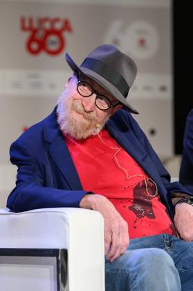 October 29, 2026, Lucca, Rome, Italy: Frank Miller recounts Ã¢â‚¬oe40 Years After the RevolutionÃ¢â‚¬Â and retraces an extraordinary career through the themes of creation, change, identity and legacy during an interview at the 60th edition of Lucca Comics & Games, Lucca, 29 10 2026 Lucca Italy  - ZUMAa289 20261029_zia_a289_266 Copyright: xStefanoxDallexLuchex xAgfx