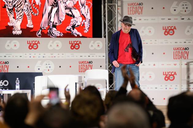October 29, 2026, Lucca, Rome, Italy: Frank Miller recounts Ã¢â‚¬oe40 Years After the RevolutionÃ¢â‚¬Â and retraces an extraordinary career through the themes of creation, change, identity and legacy during an interview at the 60th edition of Lucca Comics & Games, Lucca, 29 10 2026 Lucca Italy  - ZUMAa289 20261029_zia_a289_286 Copyright: xStefanoxDallexLuchex xAgfx