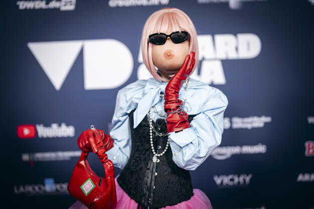 Theresia Crone is taking a stand against digital violence at the Videodays gala i Copyright: xDominikxButzmannx