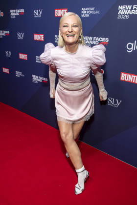 ABB NEWFACES Sonya to appear at the BUNTE New Faces Award Music 2026 at Cafe Moskau on October 29, 2026, in Berlin, Germany