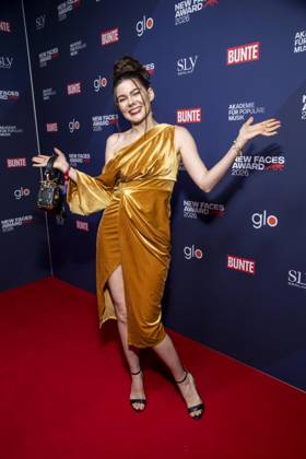 ABB NEWFACES Klaudia Giez to appear at the BUNTE New Faces Award Music 2026 at Cafe Moskau on October 29, 2026, in Berlin, Germany