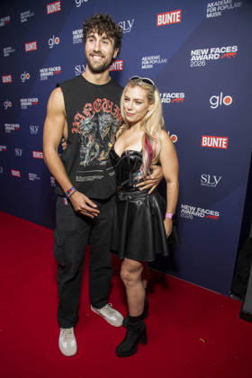 ABB NEWFACES Noah Folberth and Chany Dakota will be guests at the BUNTE New Faces Award Music 2026 at Cafe Moskau on October 29, 2026, in Berlin, Germany