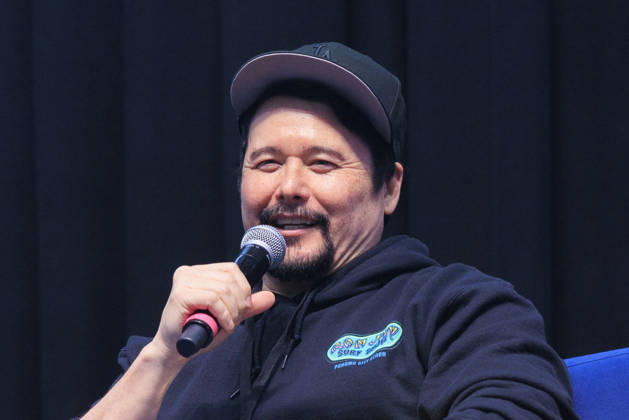 October 30, 2026, Los Angeles, California, USA: Johnny Yong Bosch speaks during a panel at the LA Comic Con on October 29, 2026 at the Los Angeles Convention Center in Los Angeles, California. ARIANA RUIZ PI Los Angeles USA  - ZUMAp124 20261030_zaa_p124_001 Copyright: xArianaxRuizx