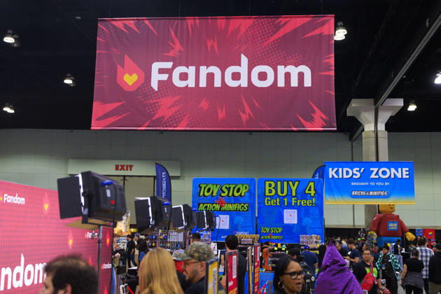 October 30, 2026, Los Angeles, California, USA: The Fandom booth at the LA Comic Con on October 29, 2026 at the Los Angeles Convention Center in Los Angeles, California. ARIANA RUIZ PI Los Angeles USA  - ZUMAp124 20261030_zaa_p124_004 Copyright: xArianaxRuizx