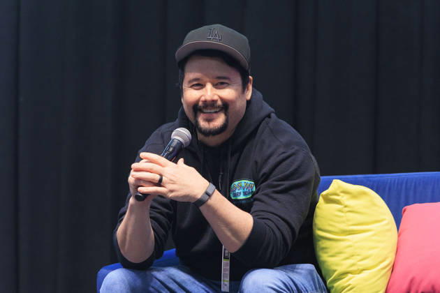 October 30, 2026, Los Angeles, California, USA: Johnny Yong Bosch speaks during a panel at the LA Comic Con on October 29, 2026 at the Los Angeles Convention Center in Los Angeles, California. ARIANA RUIZ PI Los Angeles USA - ZUMAp124 20261030_zaa_p124_014 Copyright: xArianaxRuizx