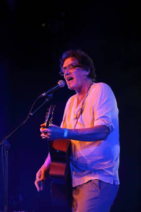 Frank Spilker of the band Die Sterne at a concert at the Astra Kulturhaus in Berlin, October 30, 2026 Die Sterne Concert Berlin
