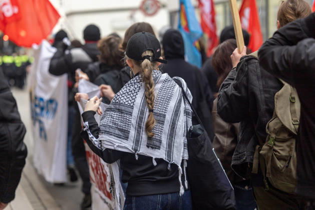 Gen Z Rules Protest in Erfurt, 10 31 2026: In Erfurt, Thuringia, several hundred people protested as part of a demonstration organized by the group Gen Z Rules. The rally took place in downtown Erfurt, Thuringia, Germany. 31102026_ppb-28