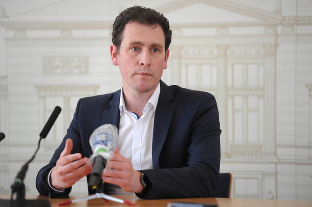 Coronavirus in Deutschland, Pressekonferenz im Saarländischen Landtag
