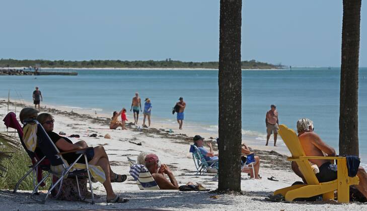 Coronavirus in den USA, Impressionen aus Florida