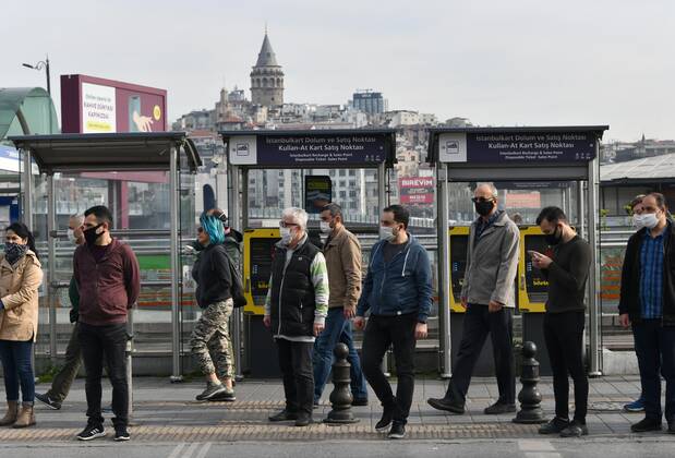 Coronavirus in der Türkei, Eindrücke aus Istanbul
