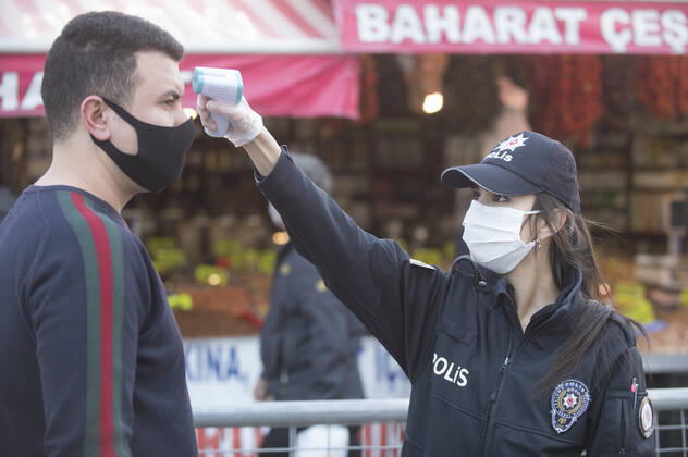 Coronavirus in der Türkei, Eindrücke aus Ankara