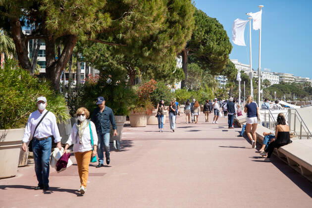 Coronavirus in France, impressions from Cannes