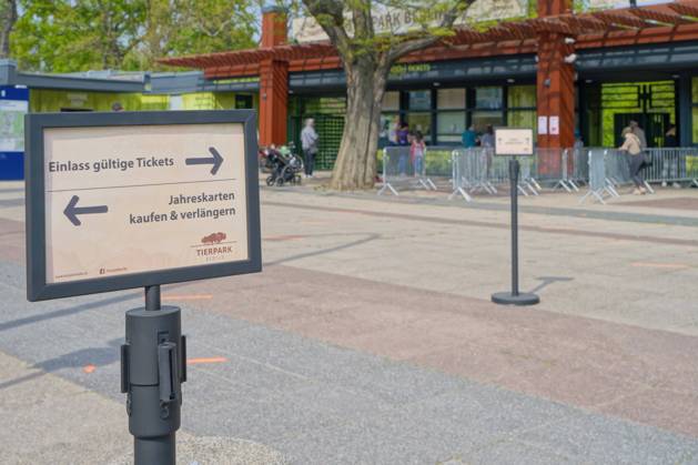 Tierpark Berlin Friedrichsfelde, closure as a preventive measure against foot-and-mouth disease